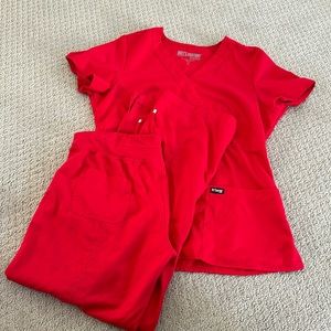 2pc Scrub Set Grey’s Anatomy by Barco